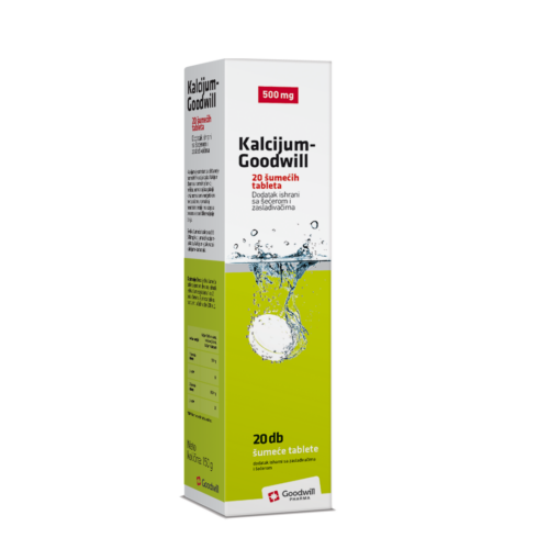 Goodwill Kalcijum 500mg šumeće tablete