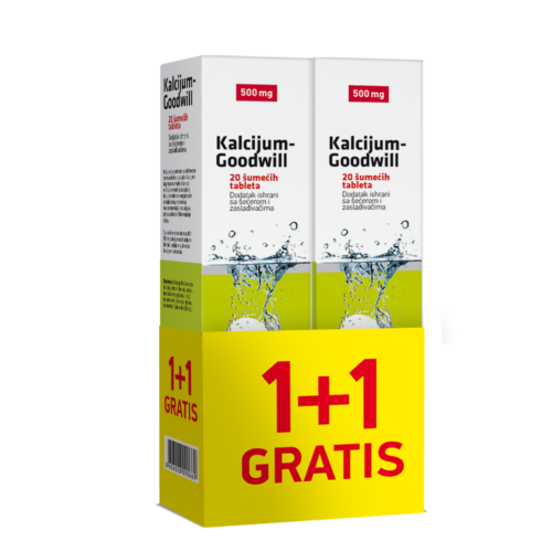 Goodwill Kalcijum 500mg šumeće tablete
