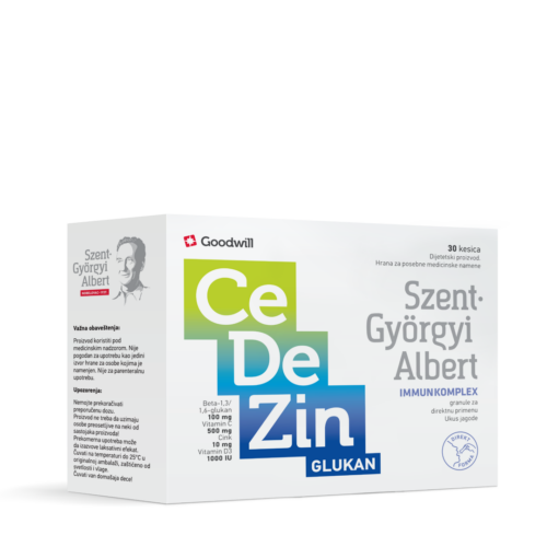 CeDeZin GLUKAN Szent-Györgyi Albert IMMUNKOMPLEX